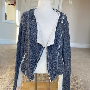 Knit cropped jacket - Large